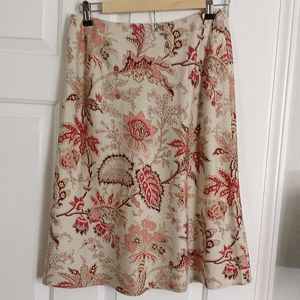 Loft Silk Skirt